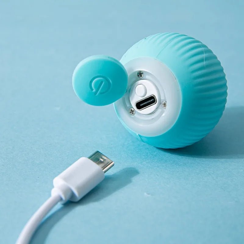 Pelota Inteligente Interactiva para Gatos - Diversión Automática para mascotas - Wufiro
