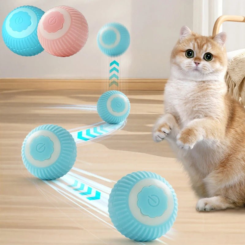 Pelota Inteligente Interactiva para Gatos - Diversión Automática para mascotas - Wufiro