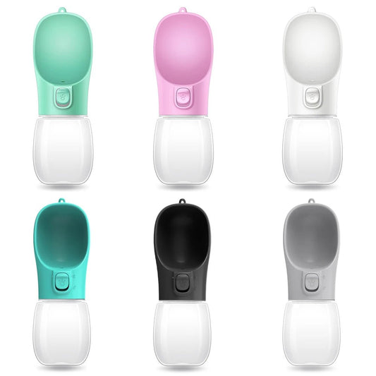 Botella de Agua Portátil para Perros - 300ml, 350ml y 550ml | Varios Colores para mascotas - Wufiro