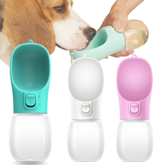 Botella de Agua Portátil para Perros - 300ml, 350ml y 550ml | Varios Colores para mascotas - Wufiro