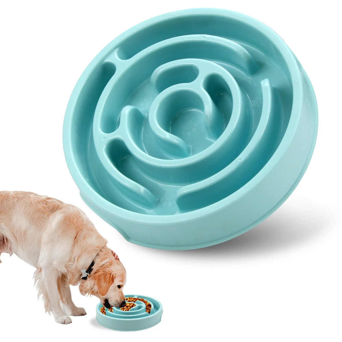 Cuenco Antideslizante de Comida Lenta para Mascotas – Varios Colores para mascotas - Wufiro