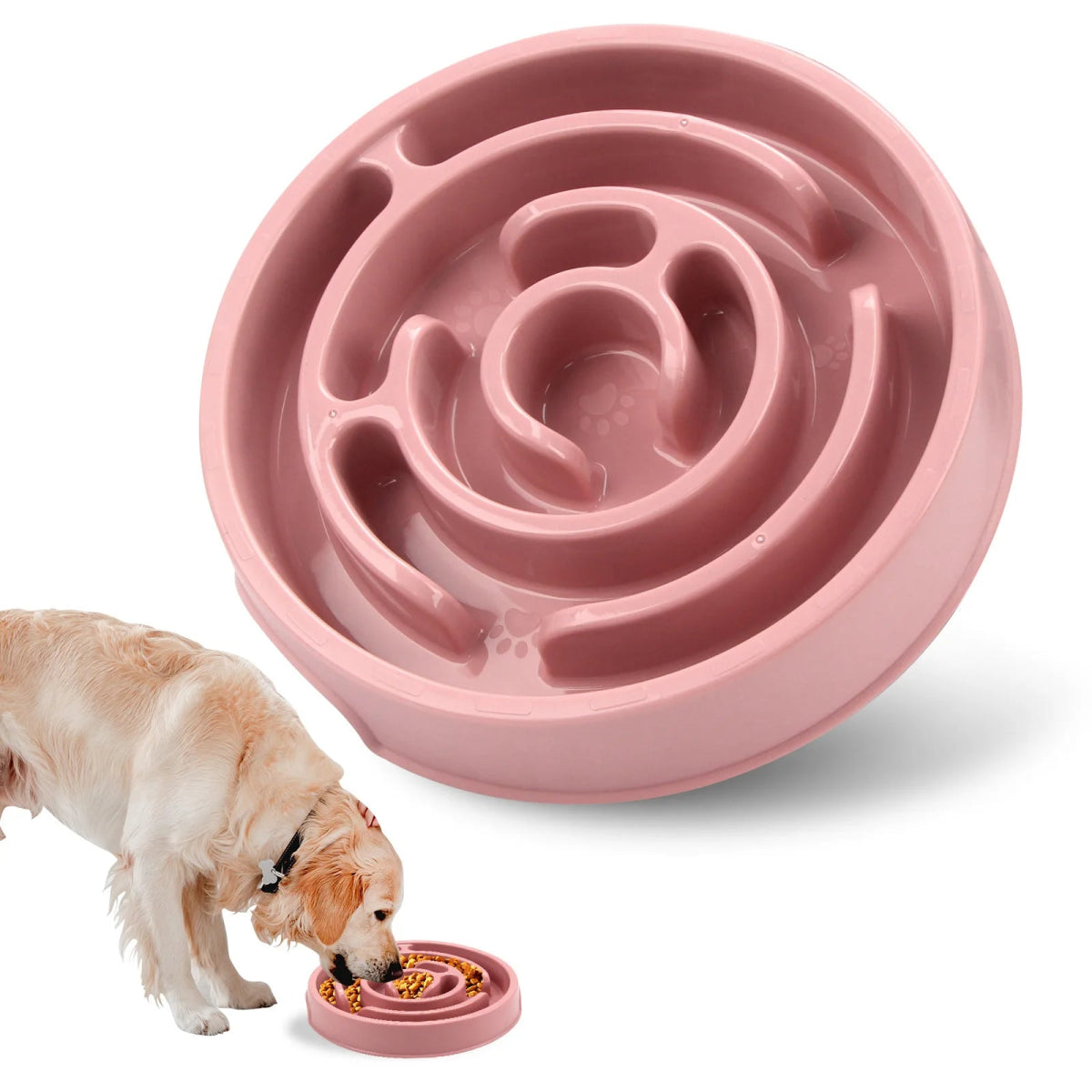 Cuenco Antideslizante de Comida Lenta para Mascotas – Varios Colores para mascotas - Wufiro