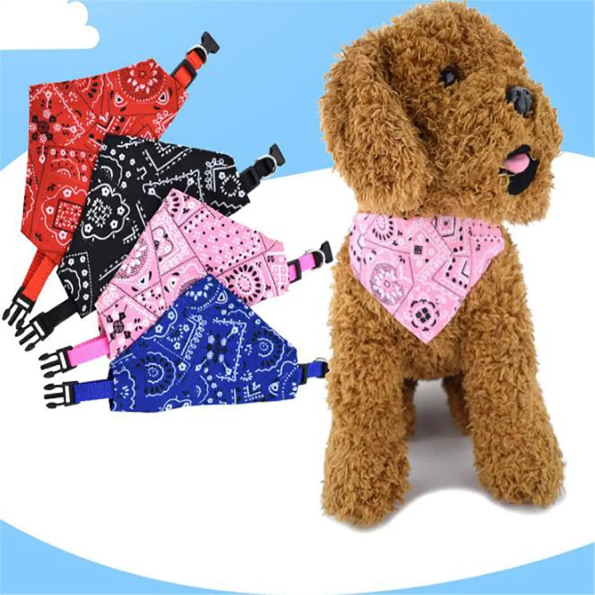 Pañuelo Colorido – Dale Estilo a tu Peludito para mascotas - Wufiro